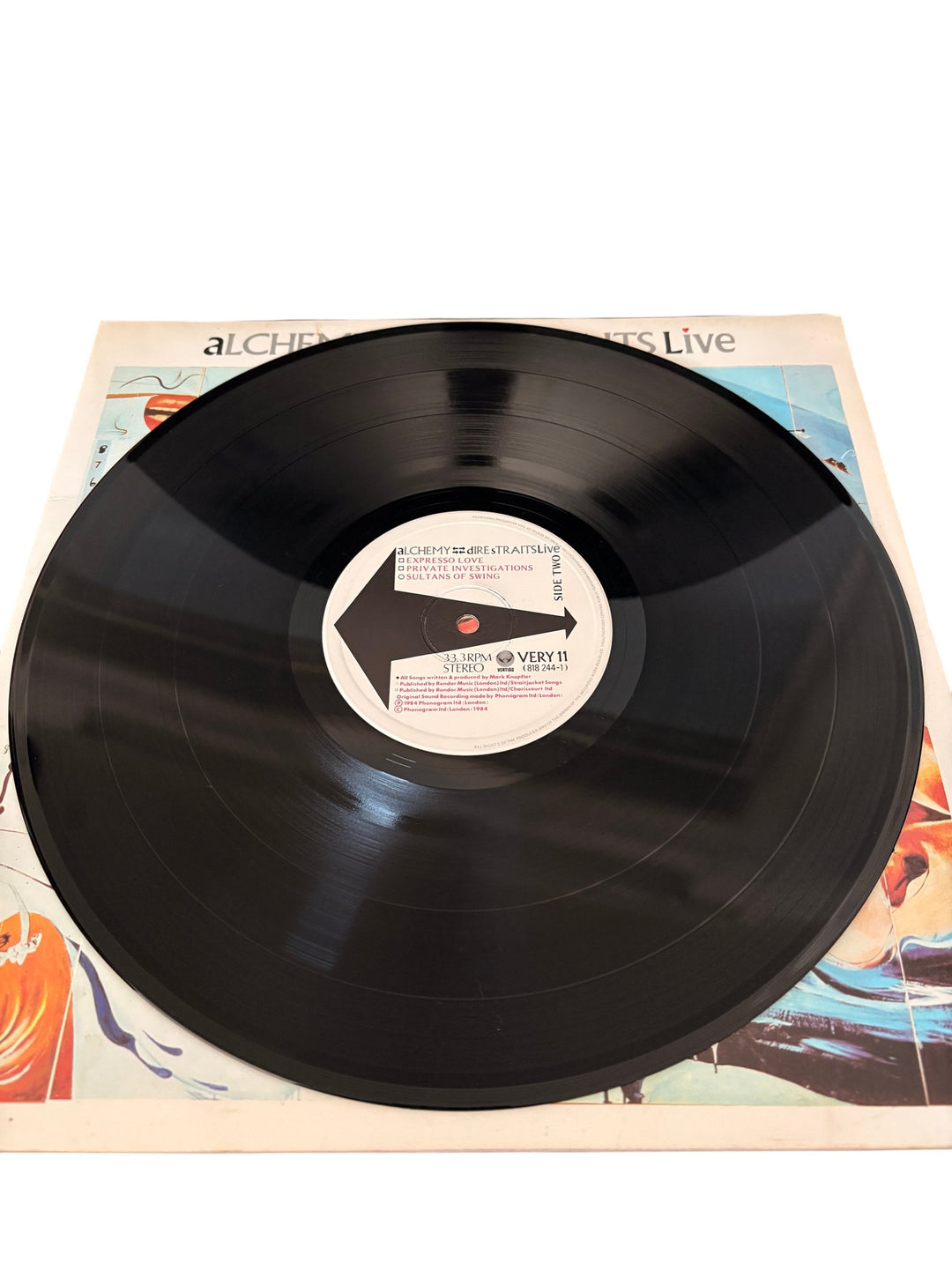 Alchemy Dire Straits Live Vinyl Record - Good - Think Vintage ltd