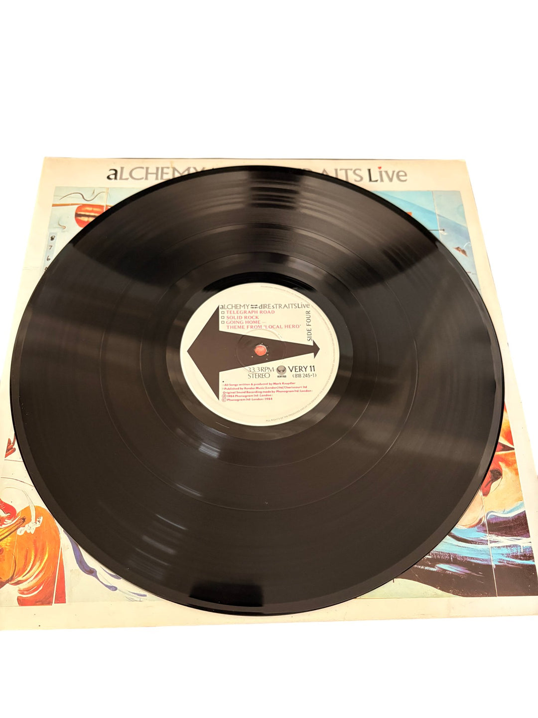 Alchemy Dire Straits Live Vinyl Record - Good - Think Vintage ltd