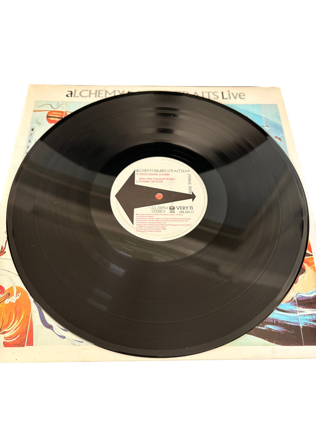Alchemy Dire Straits Live Vinyl Record - Good - Think Vintage ltd