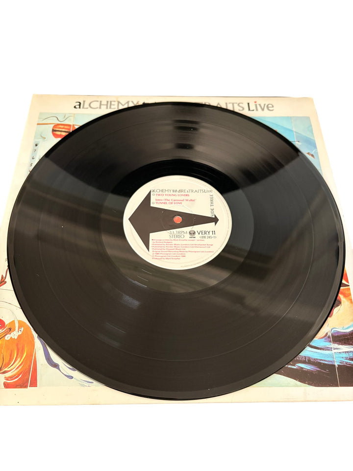 Alchemy Dire Straits Live Vinyl Record - Good - Think Vintage ltd
