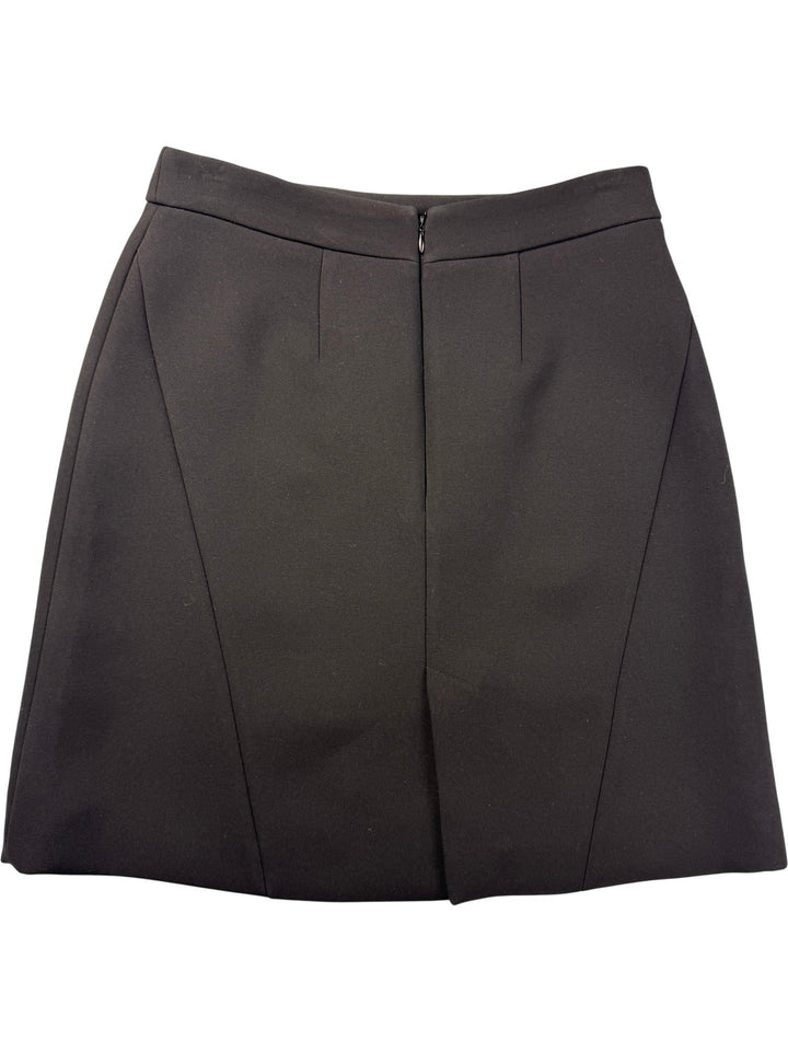 Alexander McQueen Black Pencil Skirt - S - Think Vintage ltd
