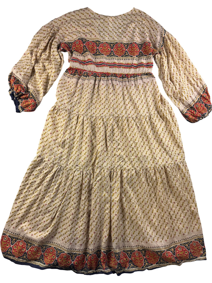 All About Audrey Floral Patterned Maxi Dress - M - Think Vintage Online Ltd