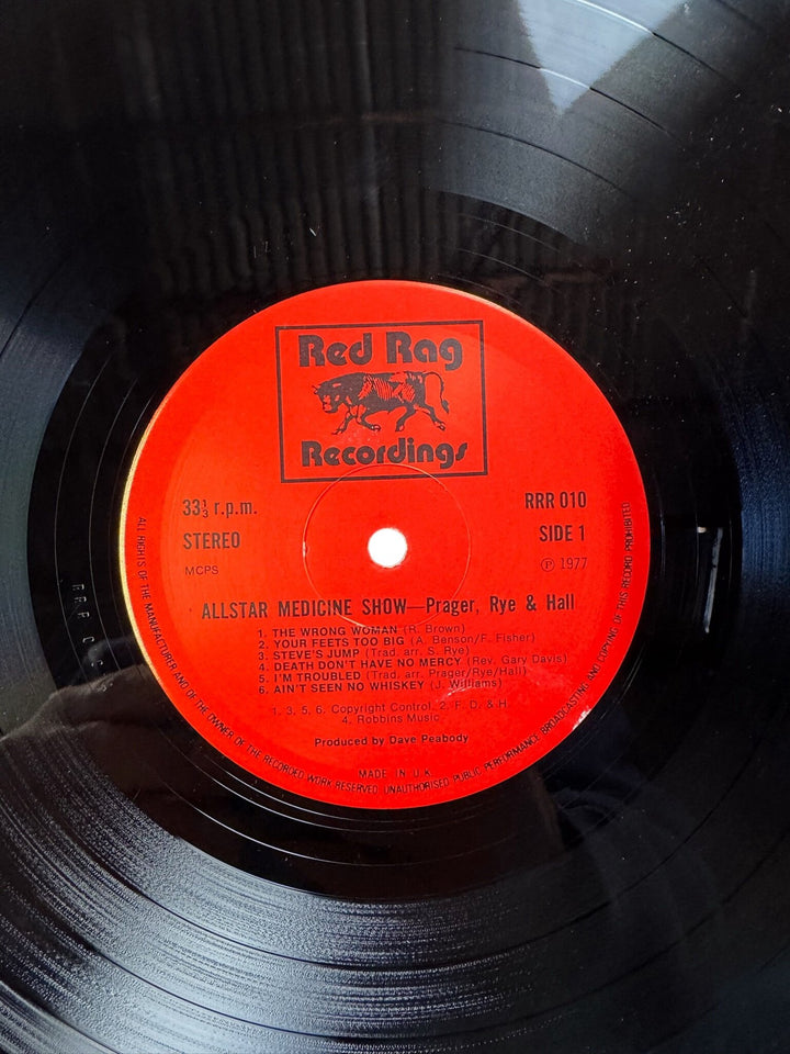 All-Star Medicine Show Vinyl Record - Very Good