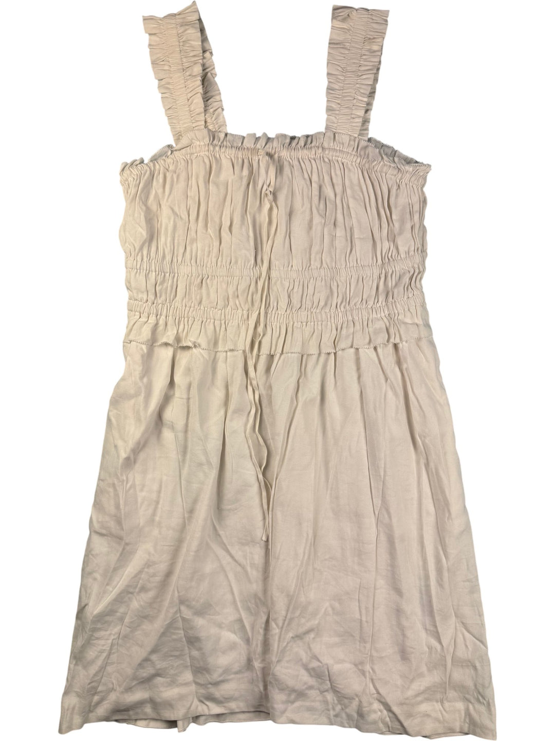AllSaints White Sleeveless Dress - S - Think Vintage ltd