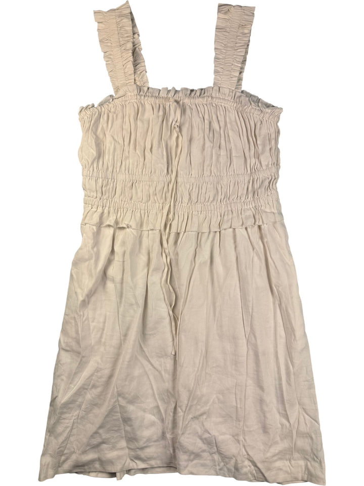 AllSaints White Sleeveless Dress - S - Think Vintage ltd