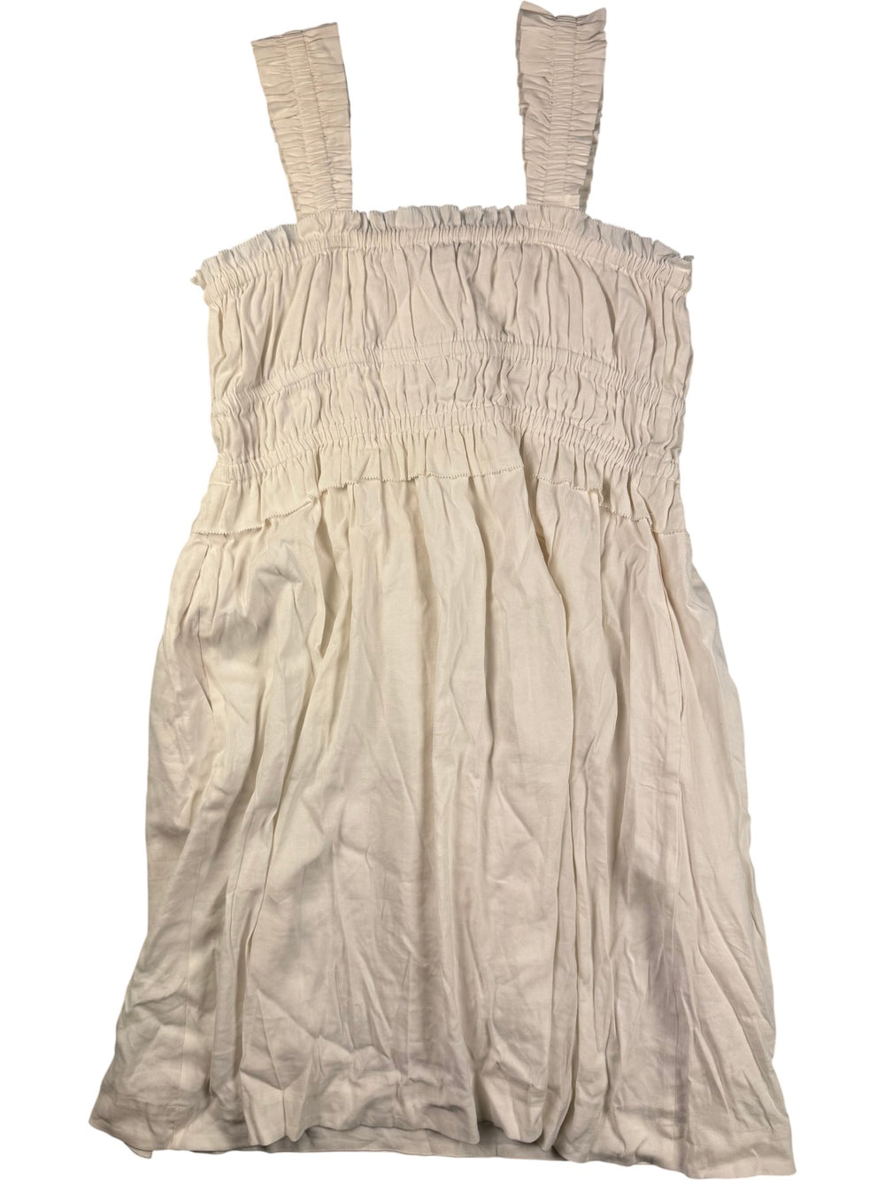 AllSaints White Sleeveless Dress - S - Think Vintage ltd