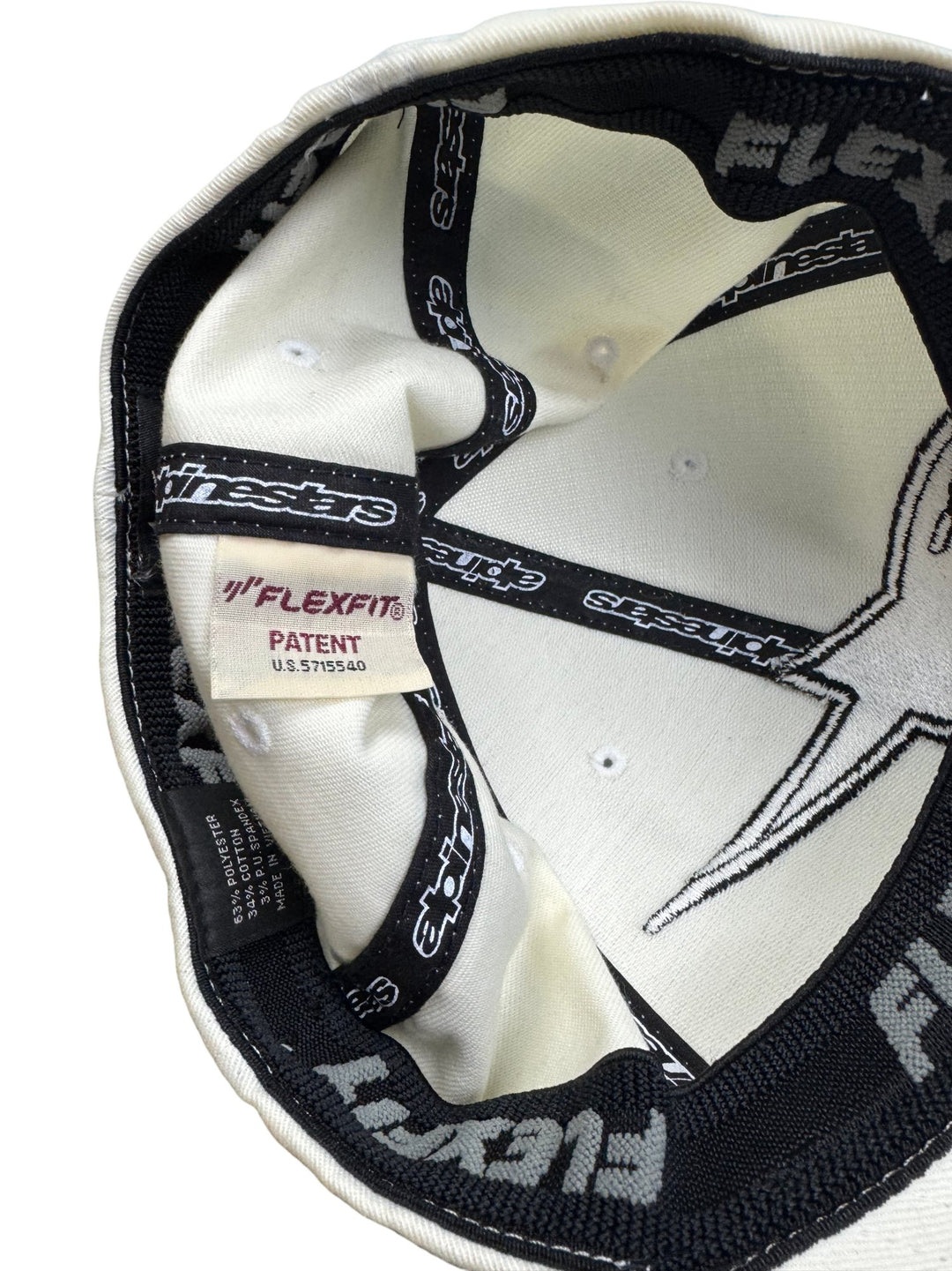 Alpinestars Beige Flexfit Cap Mystery Signature