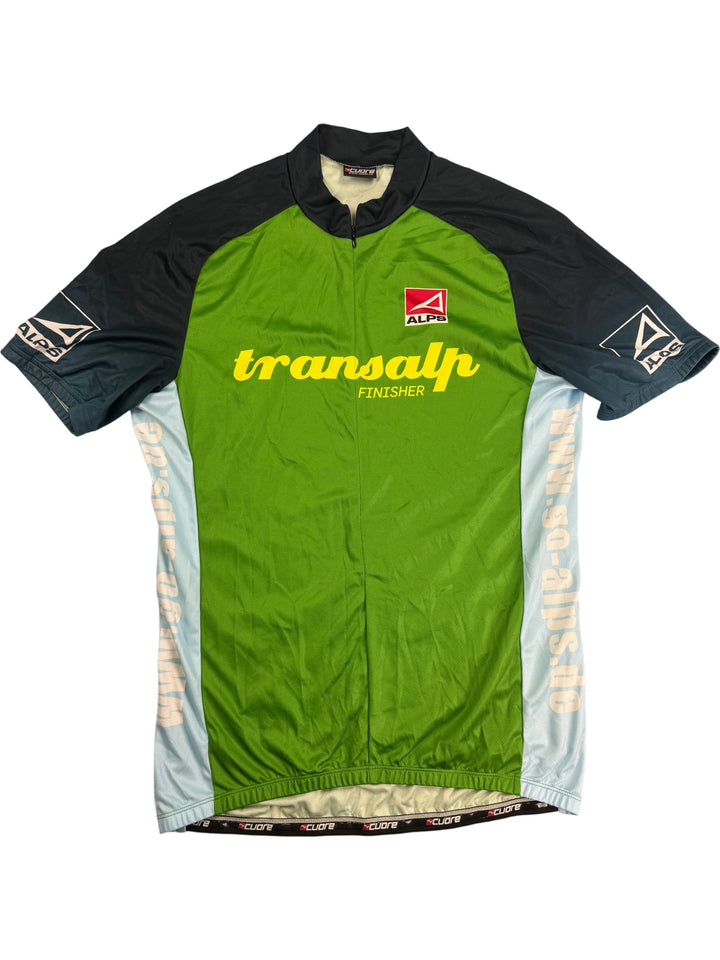 Alps Transalp Finisher Cycling Jersey - Think Vintage ltd