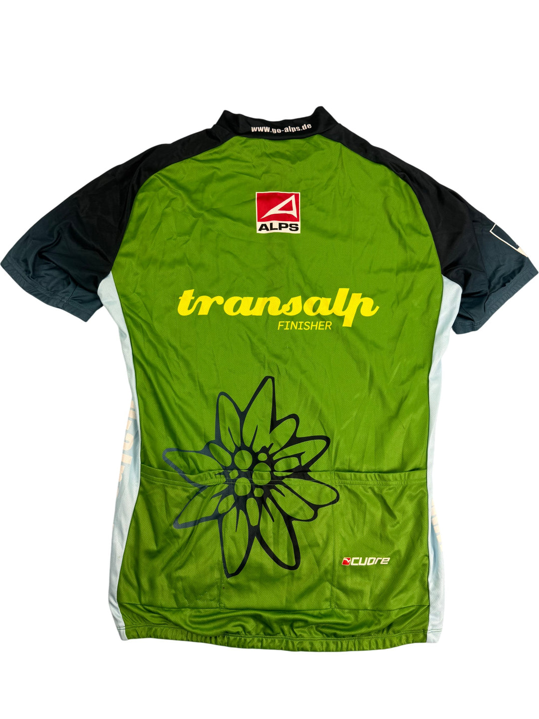 Alps Transalp Finisher Cycling Jersey - Think Vintage ltd