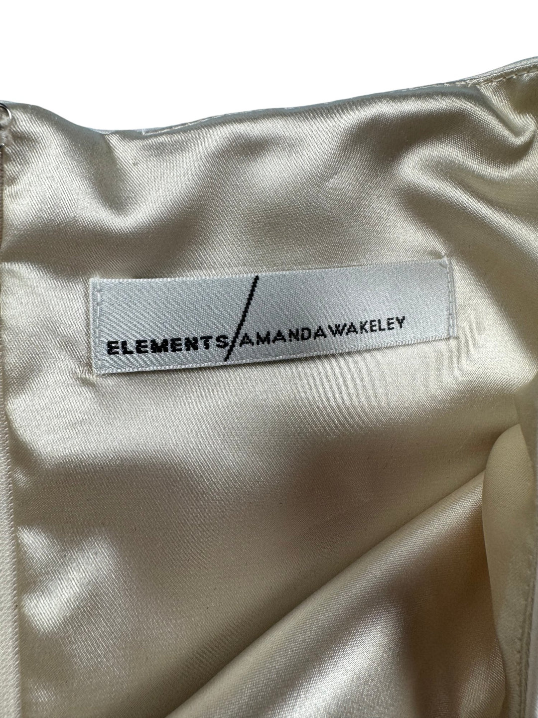 Amanda Wakeley White Sleeveless Sheath Dress - XS/S - Think Vintage ltd