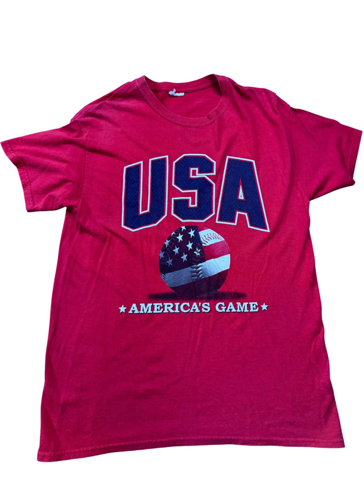 America's Game Red T-Shirt - S