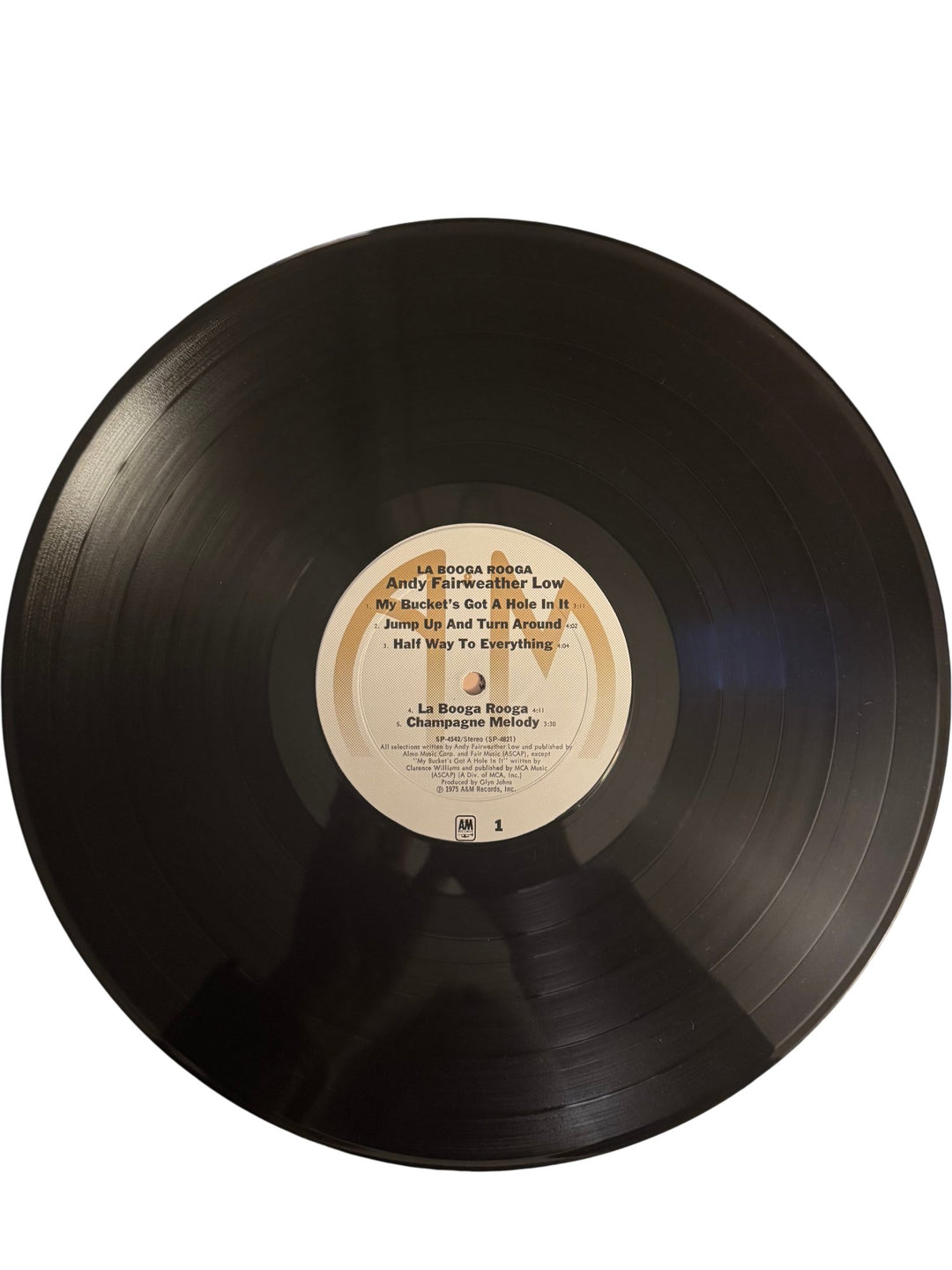 Andy Fairweather Low La Booga Rooga Vinyl Record - Good - Think Vintage ltd