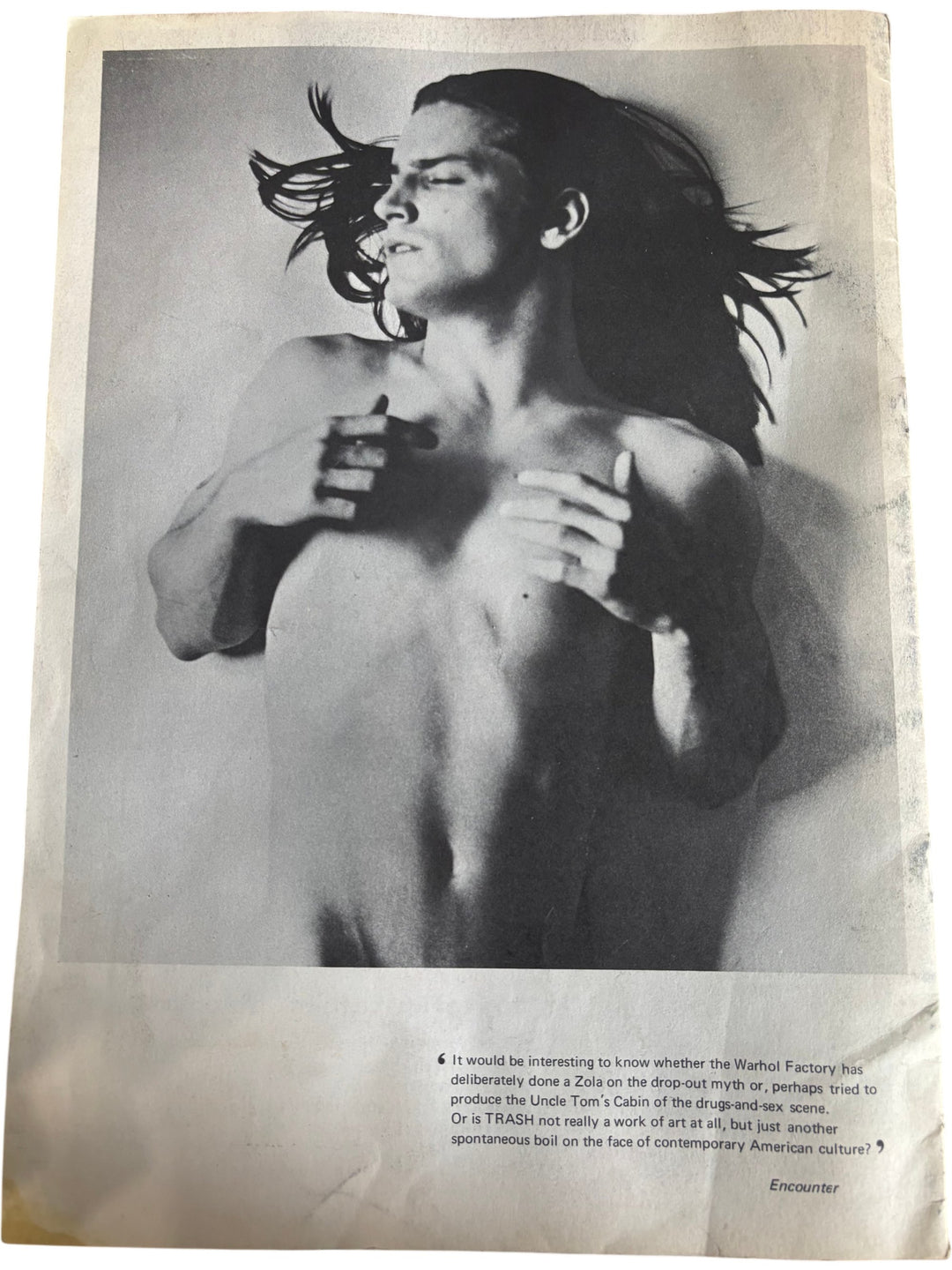 Andy Warhol Presents Trash Poster - Think Vintage