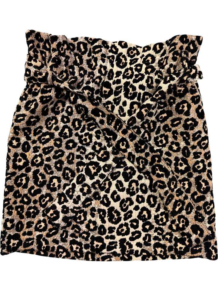 Animal Print Skirt - W32 - Think Vintage ltd