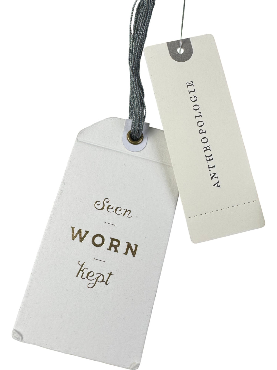 Anthropologie Grey Pleated Skirt - W28 - Think Vintage ltd