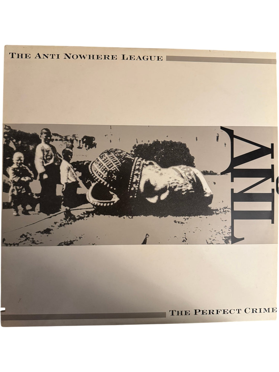 Anti Nowhere League 'The Perfect Crime' LP - Good - Think Vintage ltd
