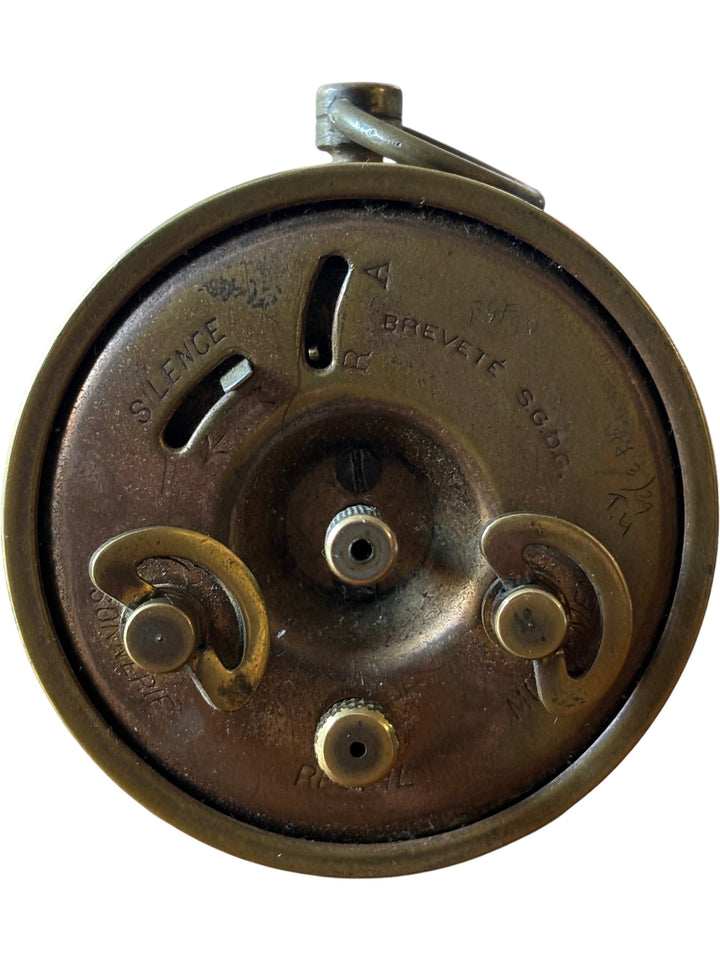 Antique Brass Alarm Clock - Think Vintage ltd