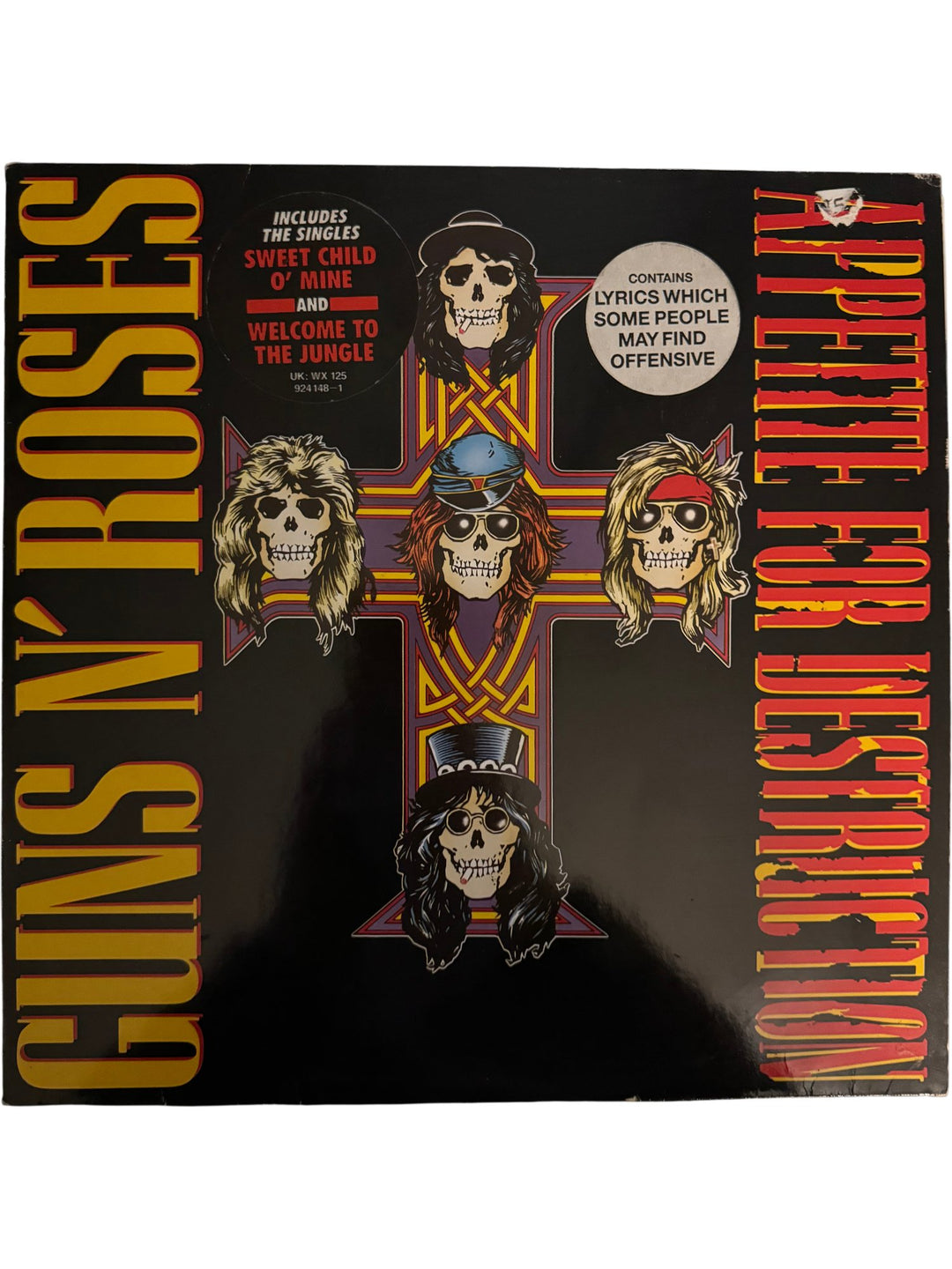 Appetite For Destruction Vinyl - Good - Think Vintage ltd
