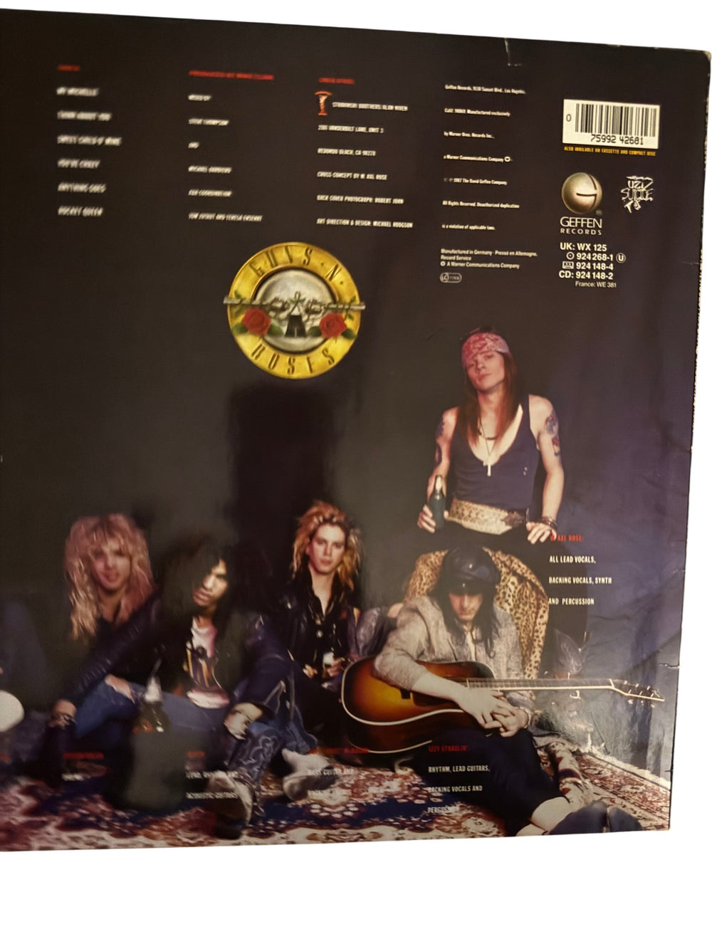Appetite For Destruction Vinyl - Good - Think Vintage ltd
