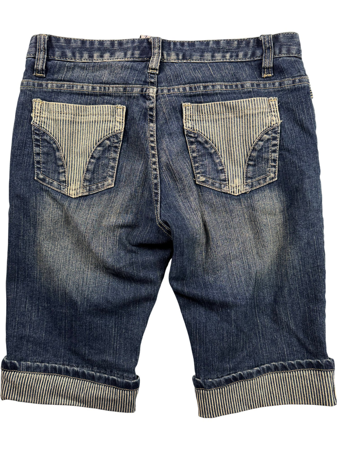 Applemints Denim Shorts - W31 - Think Vintage ltd