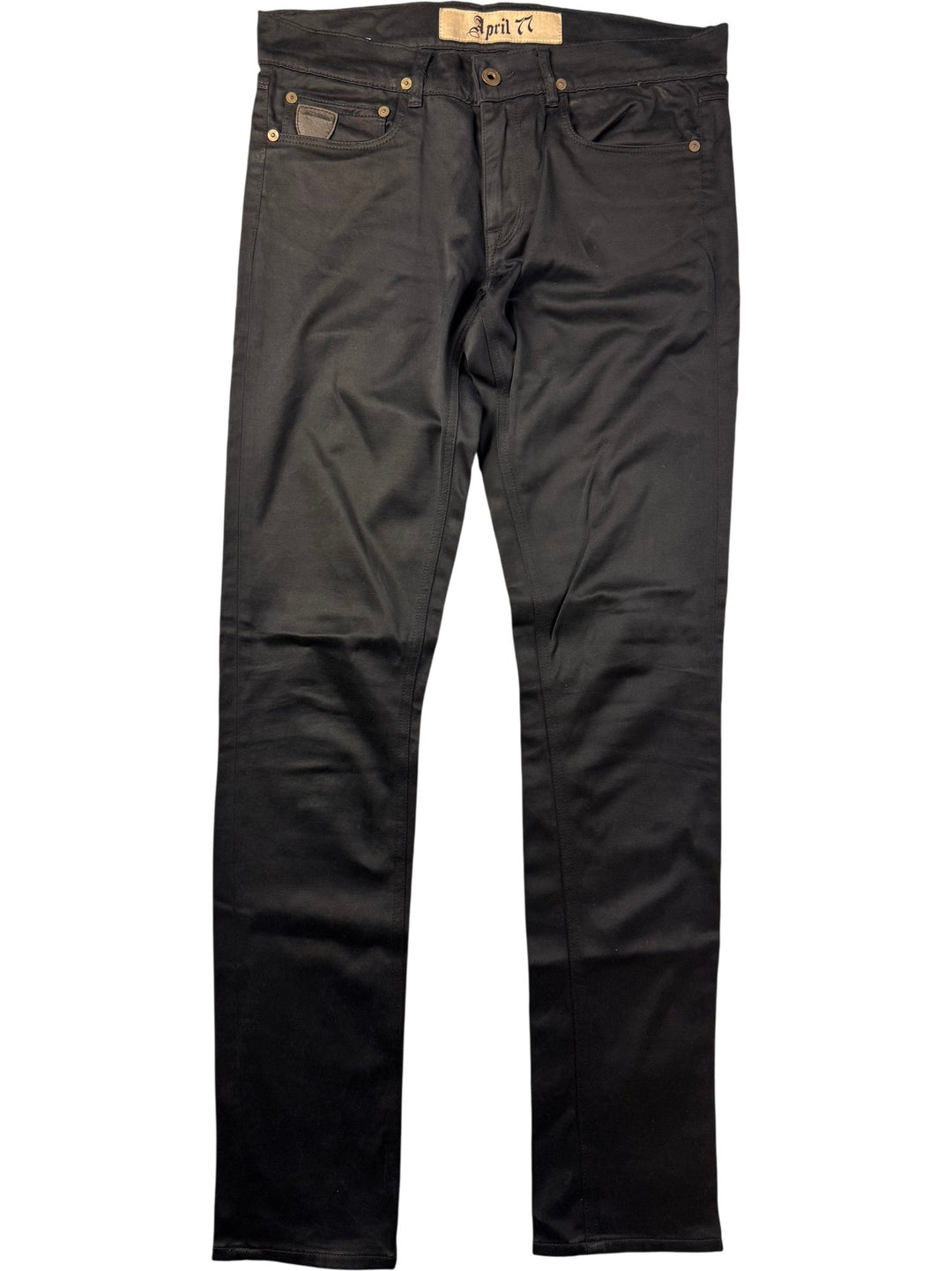 April 77 Joey Black Jeans - W32 - Think Vintage ltd