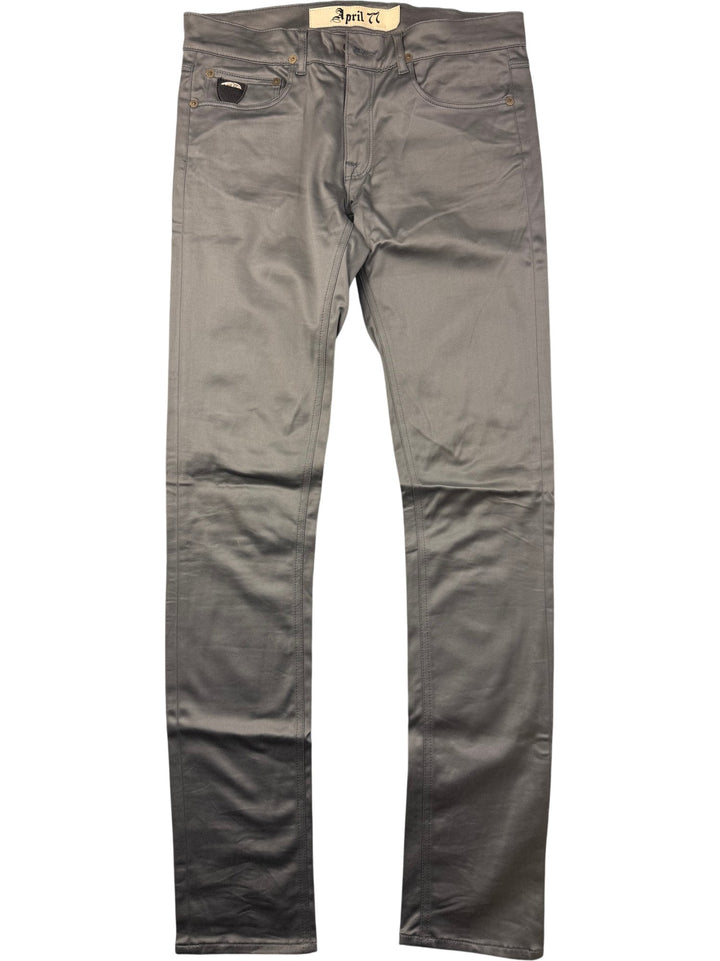 April 77 Joey Stiff Grey Jeans - W32 - Think Vintage ltd