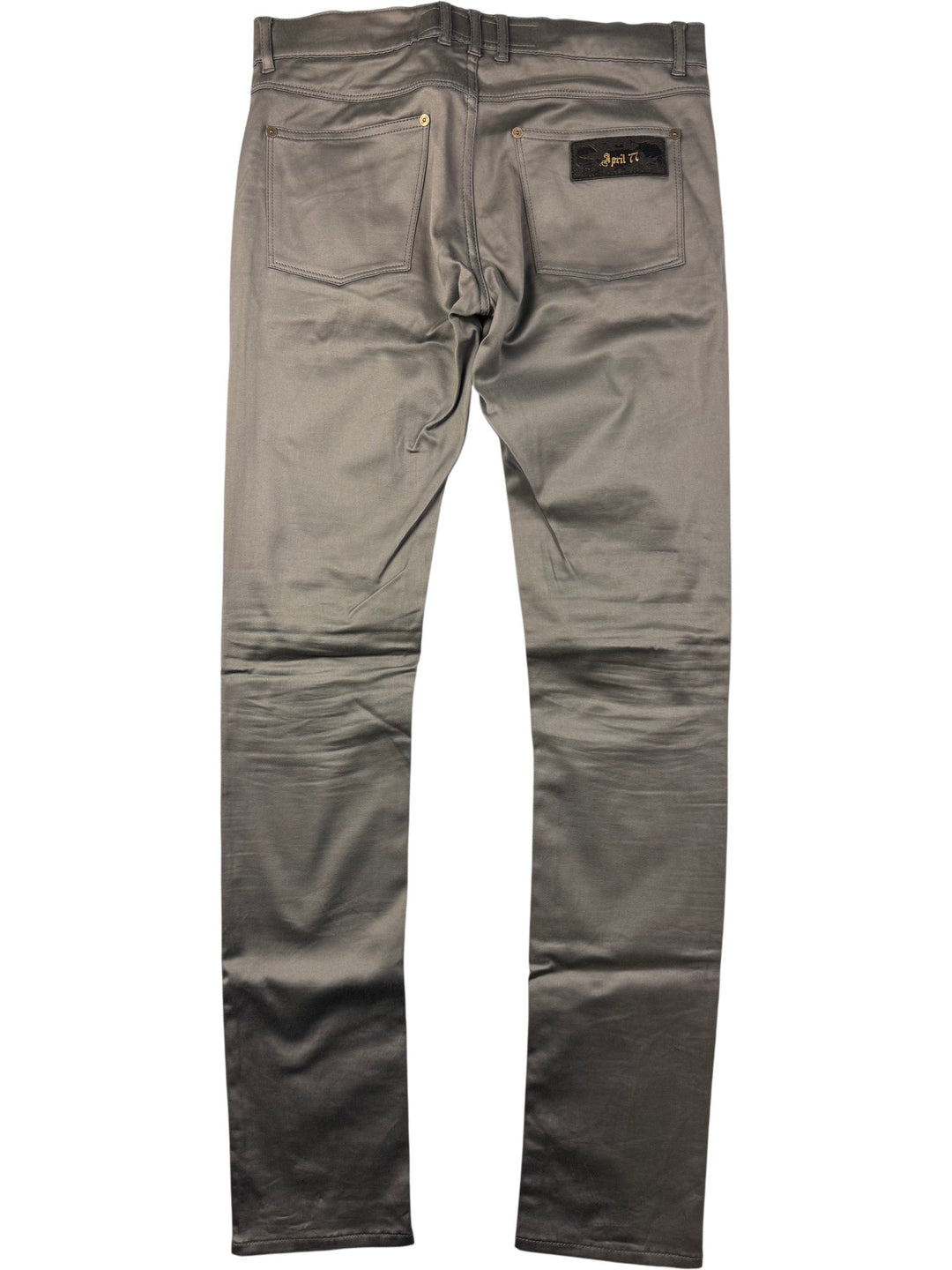 April 77 Joey Stiff Grey Jeans - W32 - Think Vintage ltd