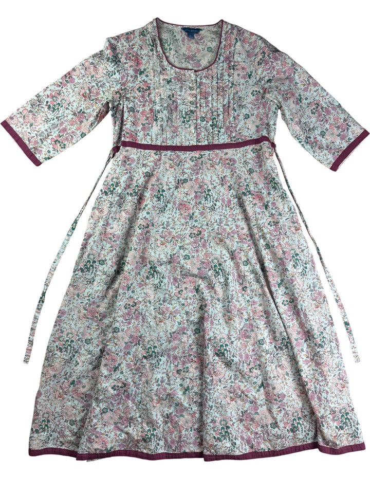 April Cornell Floral Cotton Dress - L