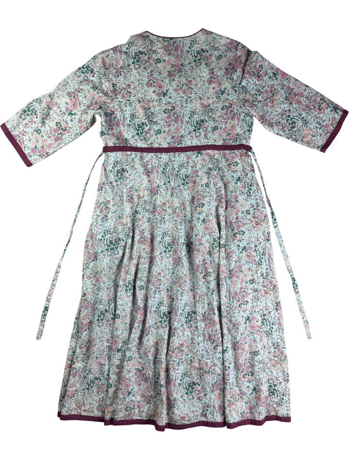 April Cornell Floral Cotton Dress - L