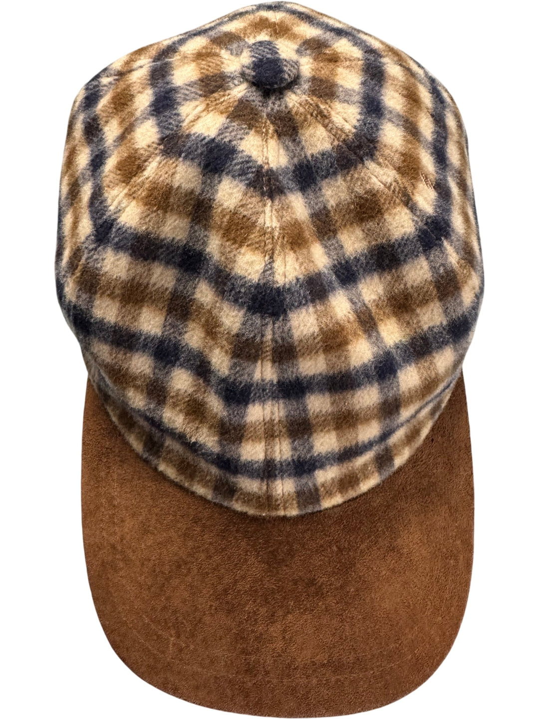 Aquascutum Checkered Baseball Cap - L - Think Vintage