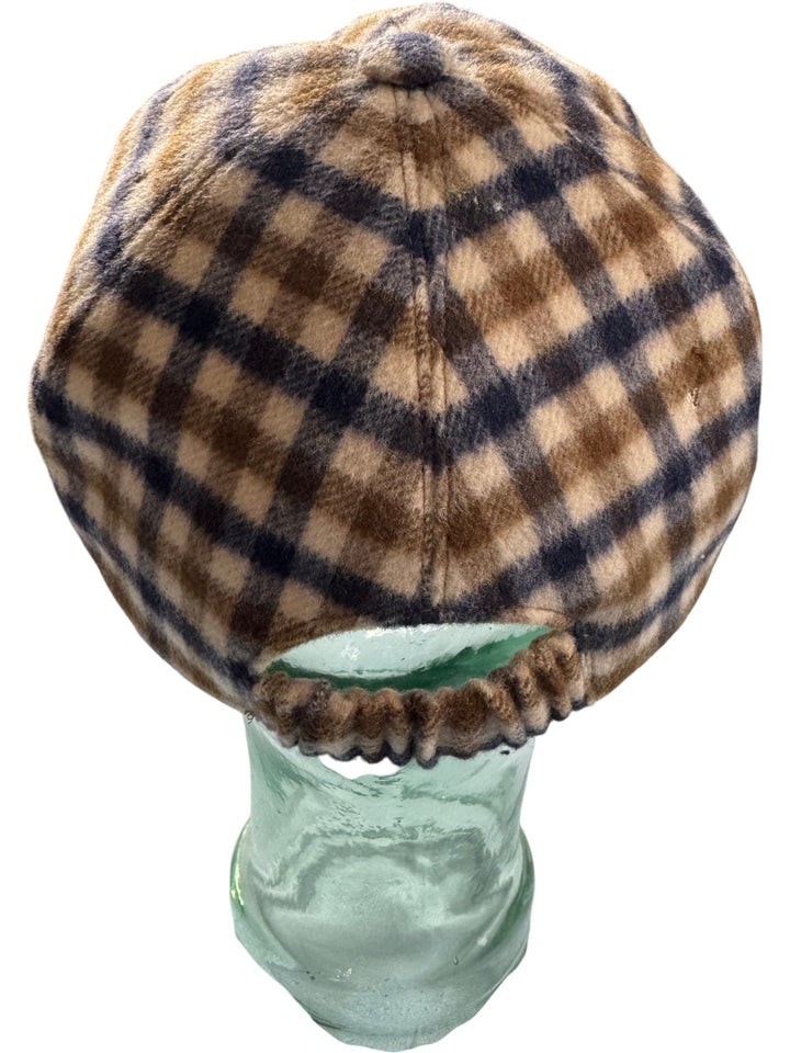 Aquascutum Checkered Baseball Cap - L - Think Vintage