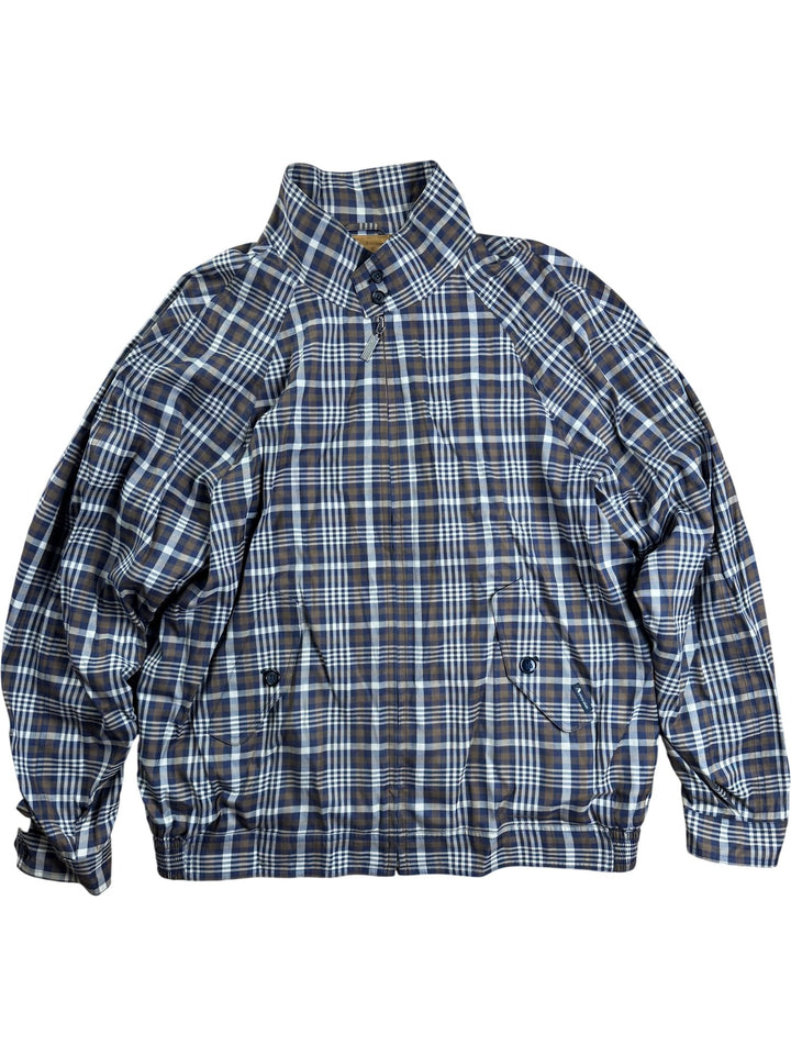 Aquascutum Plaid Pattern Windbreaker - XL