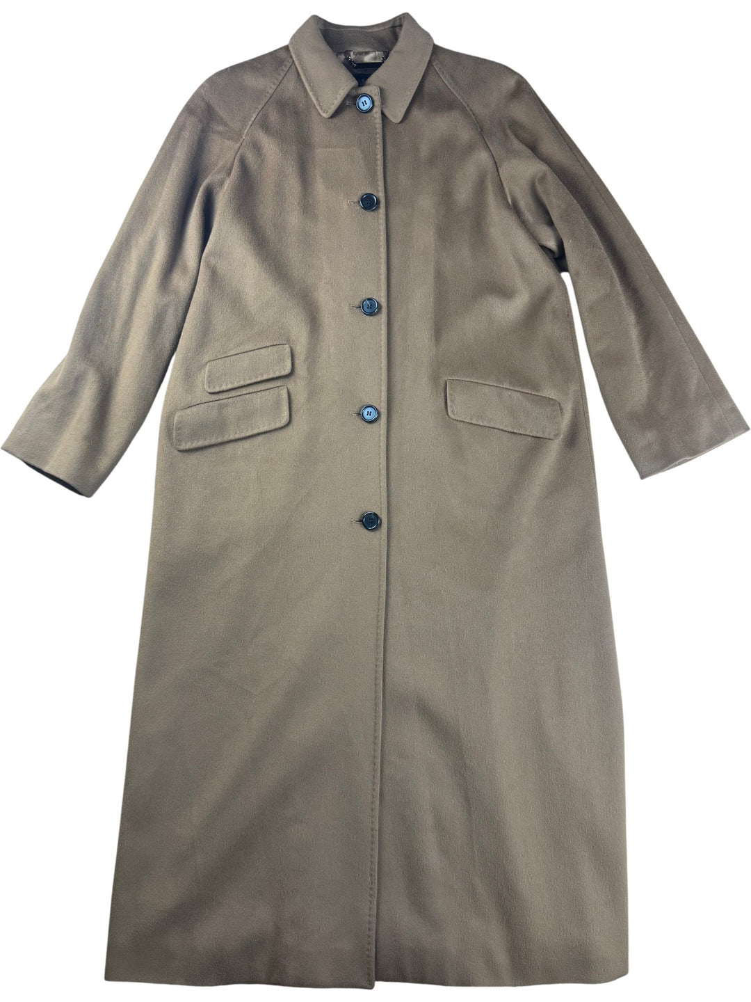 Aquascutum Wool Overcoat - M - Think Vintage ltd