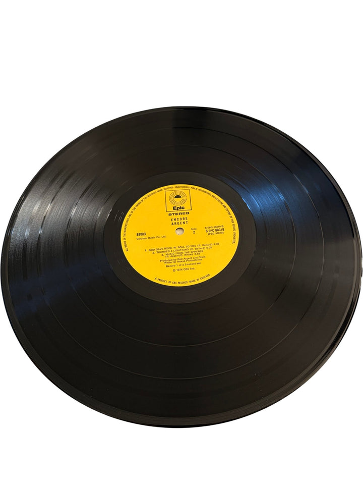 Argent Encore Vinyl Album - Good - Think Vintage ltd