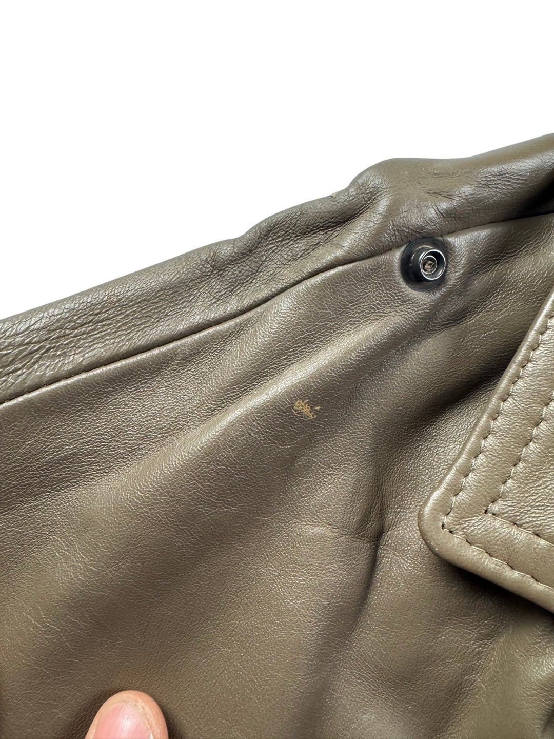 Ariella Leather Jacket - L - Think Vintage