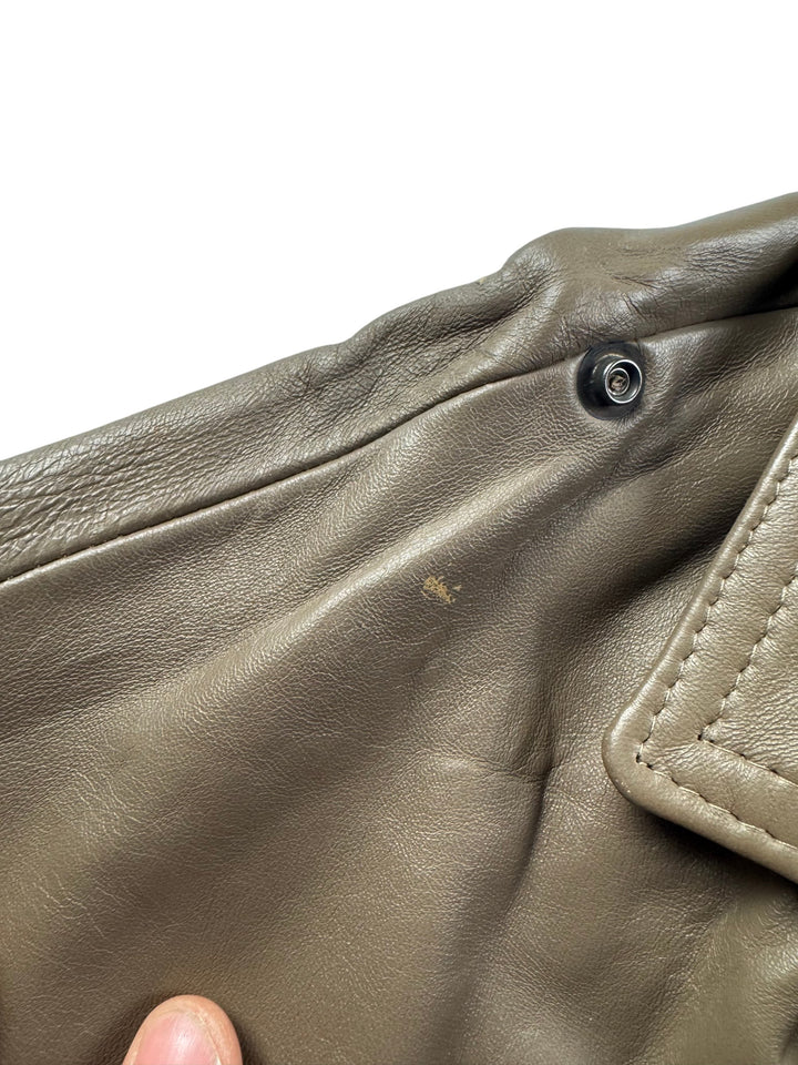 Ariella Leather Jacket - L - Think Vintage