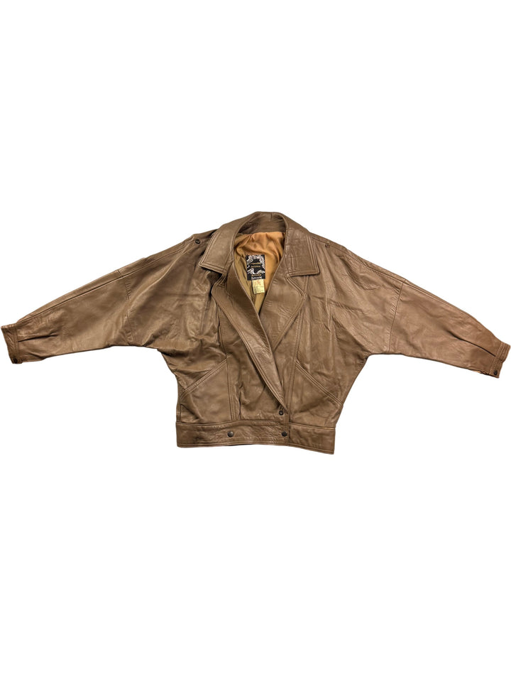 Ariella Leather Jacket - L - Think Vintage Online Ltd