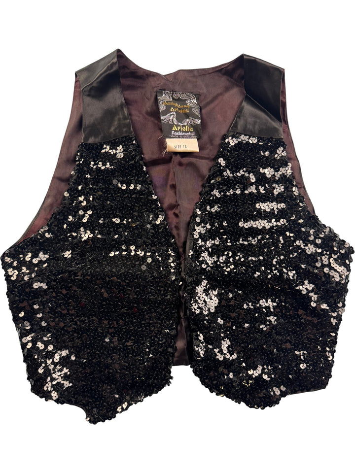 Ariella Sequin Evening Vest - Think Vintage Online Ltd