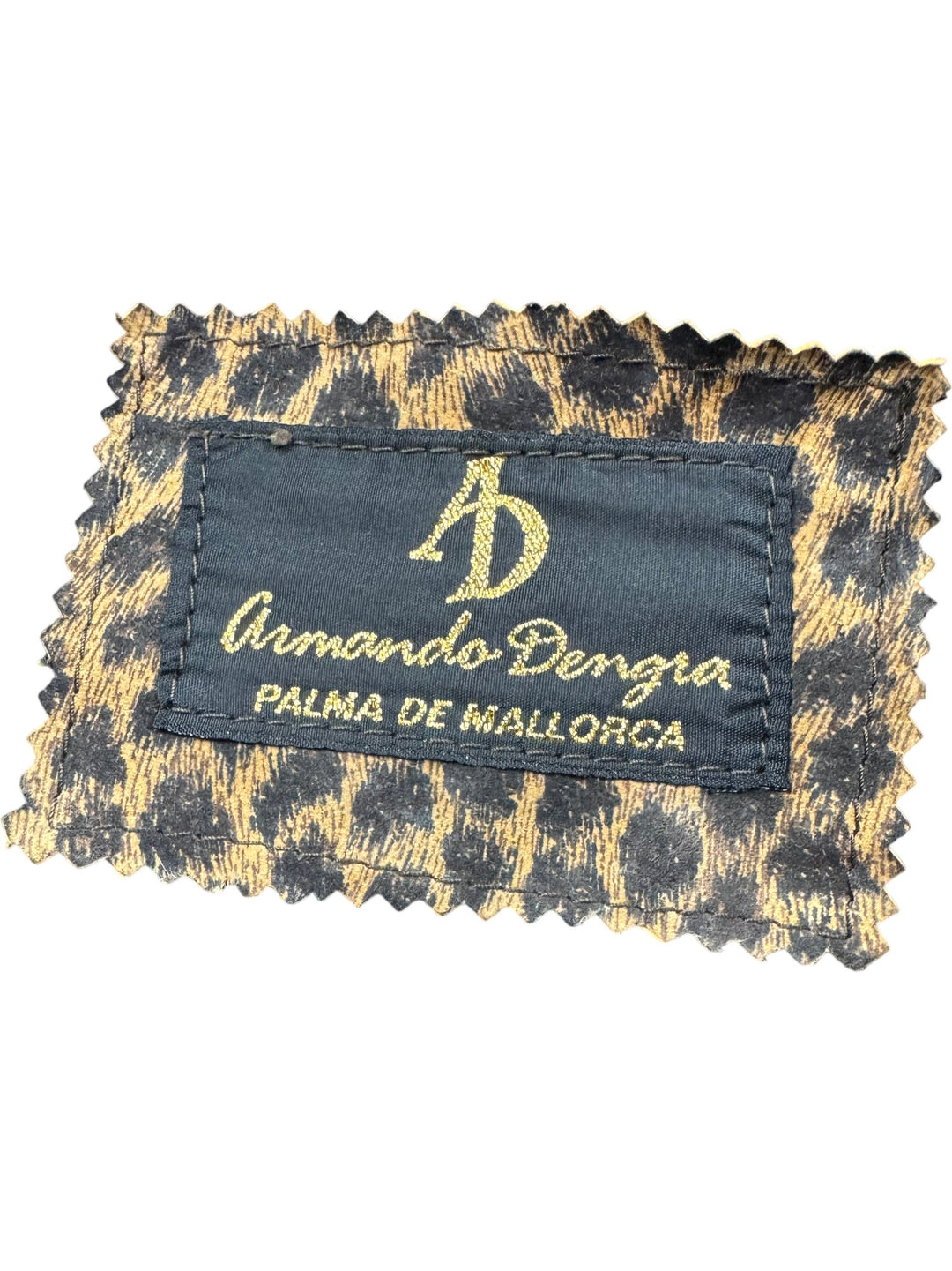 Armando Denger Leopard Print Jacket - Think Vintage ltd