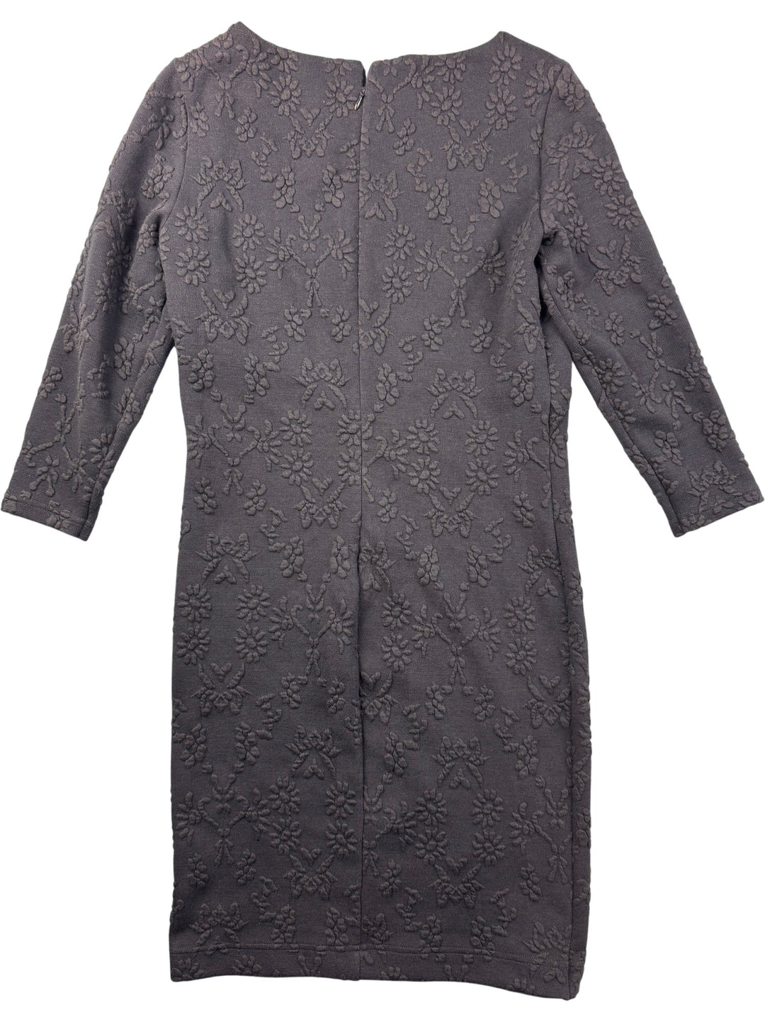 Armani Boat Neck Textured Dress - S - Think Vintage ltd