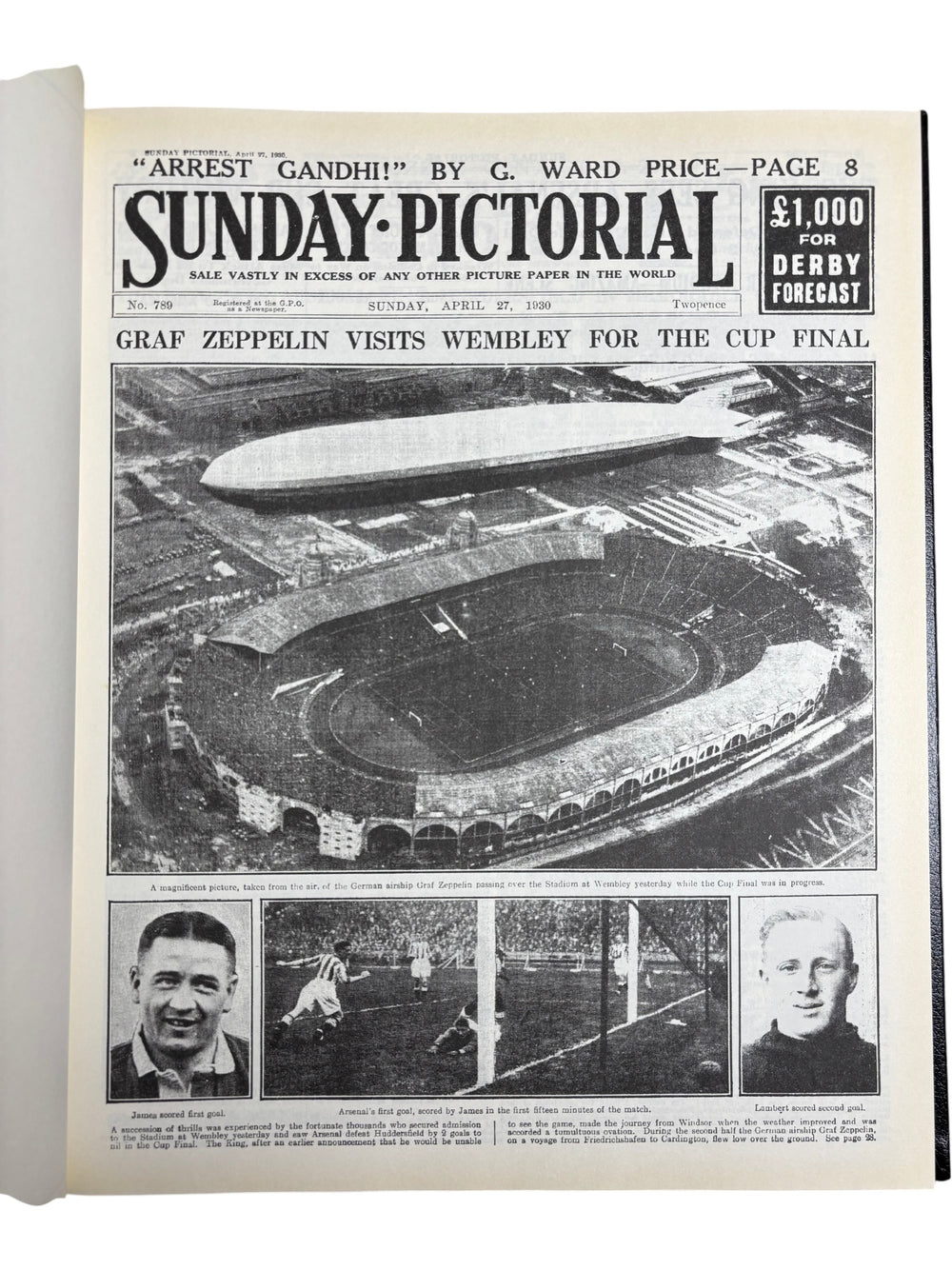 Arsenal Great Moments History Leather Bound Edition Handbooks Annuals - Think Vintage