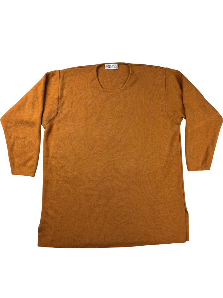 Artigiano Merino Wool Acrylic Sweater - L - Think Vintage ltd