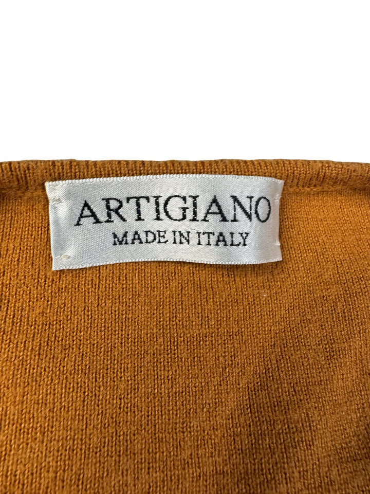 Artigiano Merino Wool Acrylic Sweater - L - Think Vintage ltd