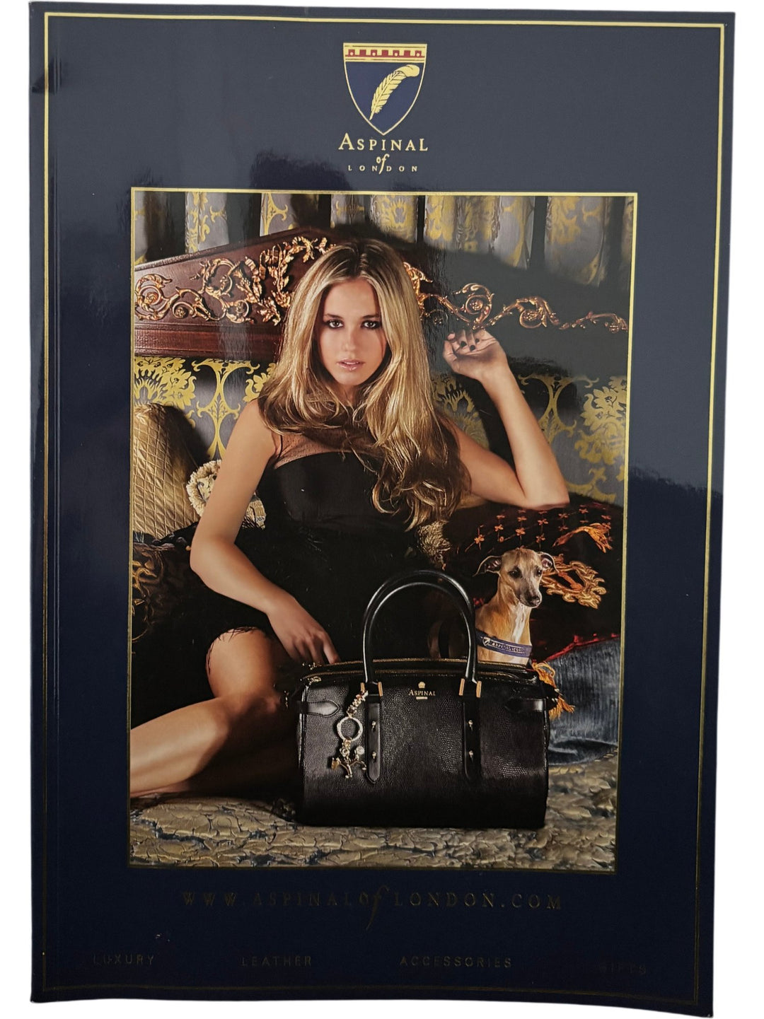 Aspinal of London Luxury Leather Accessories Magazine - Think Vintage ltd