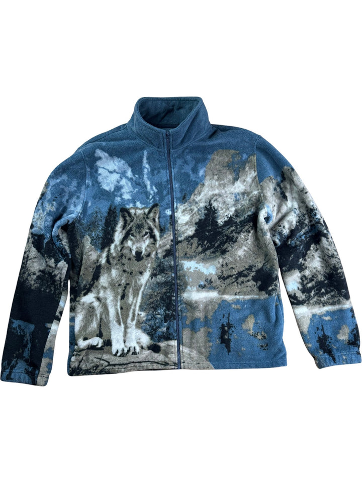 Atlas For Men Polyester Fleece Jacket - XL - Think Vintage ltd