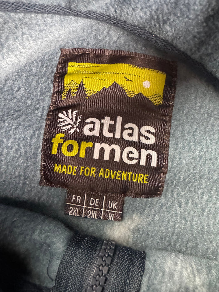 Atlas For Men Polyester Fleece Jacket - XL - Think Vintage ltd