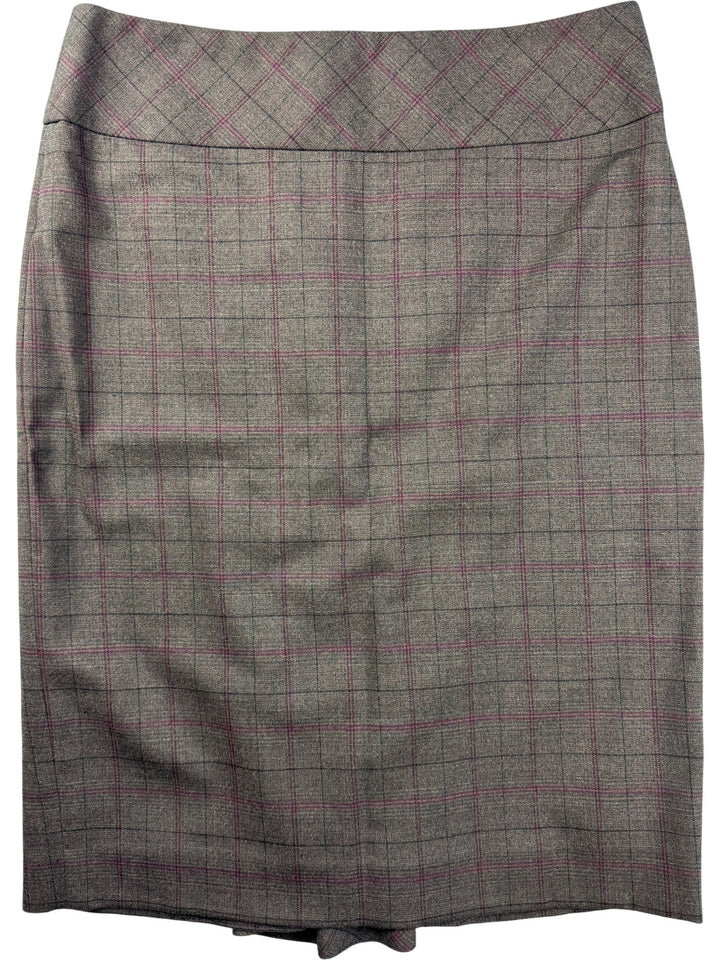 Austin Reed Plaid Skirt Suit - W32 - Think Vintage ltd