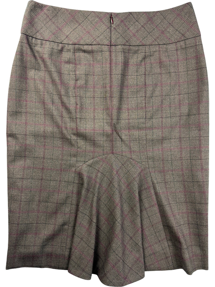 Austin Reed Plaid Skirt Suit - W32 - Think Vintage ltd