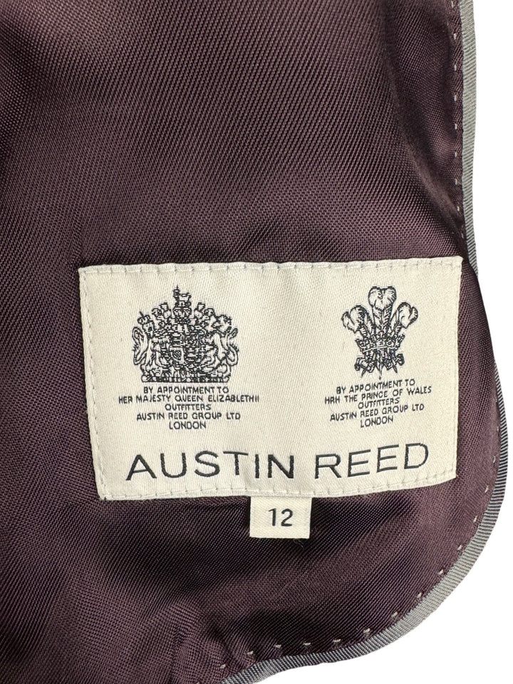 Austin Reed Plaid Skirt Suit - W32 - Think Vintage ltd