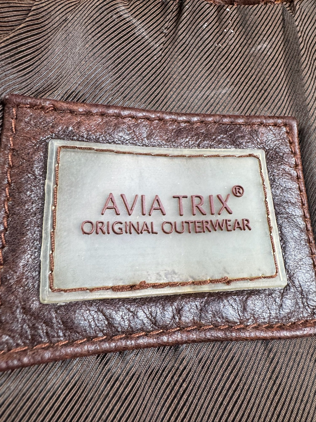 Avia Trix Original Leather Jacket - L